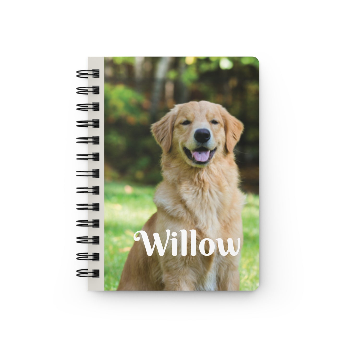 Personalized Memorial Spiral-Bound Journal