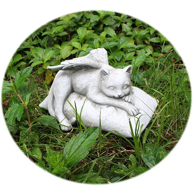 Angel Pet Memorial Statue