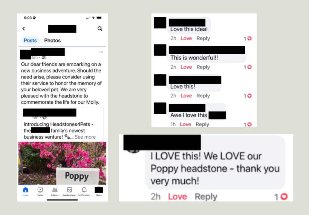Pet Headstone - No Icon