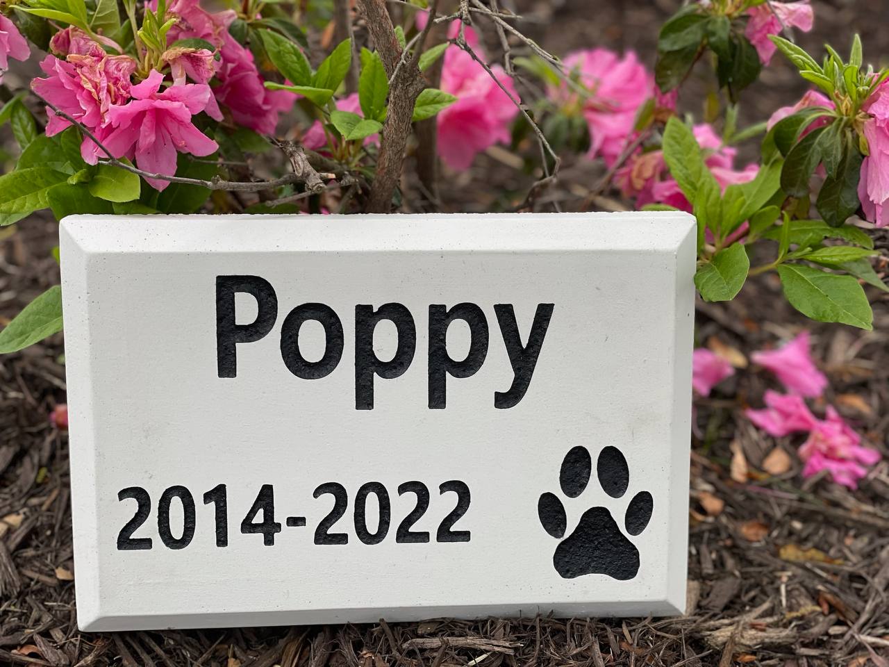 Pet Headstone - With Icon