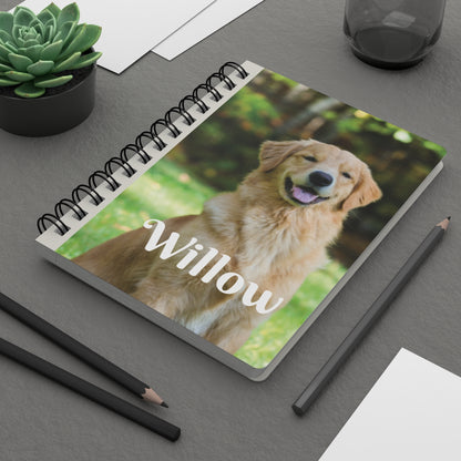 Personalized Memorial Spiral-Bound Journal