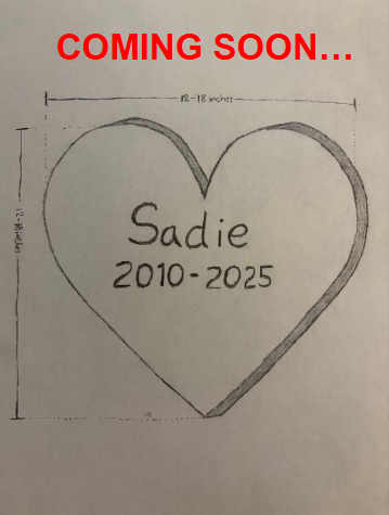 Heart-Shaped Concrete Pet Grave Marker - Interest Check Only