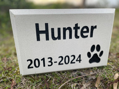 Engraved Memorial Pet Stone