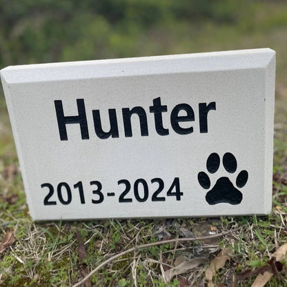 Engraved Memorial Pet Stone